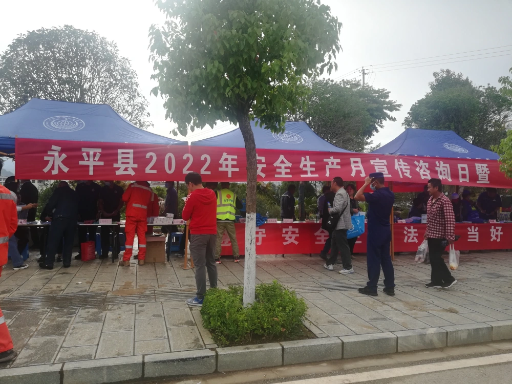 云南永平县科协开展“全国安全宣传咨询日”科普为民实践行志愿服务活动