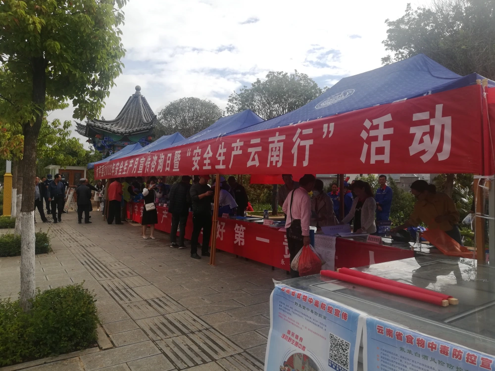云南永平县科协开展“全国安全宣传咨询日”科普为民实践行志愿服务活动