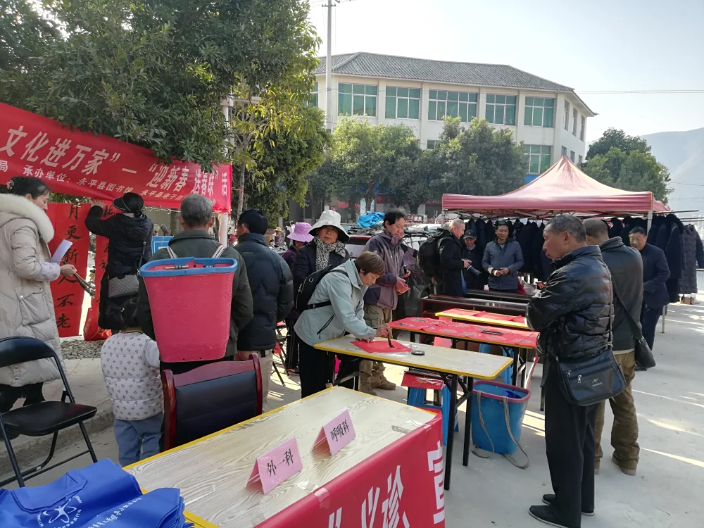云南永平县科协杉阳镇科技志愿服务活动