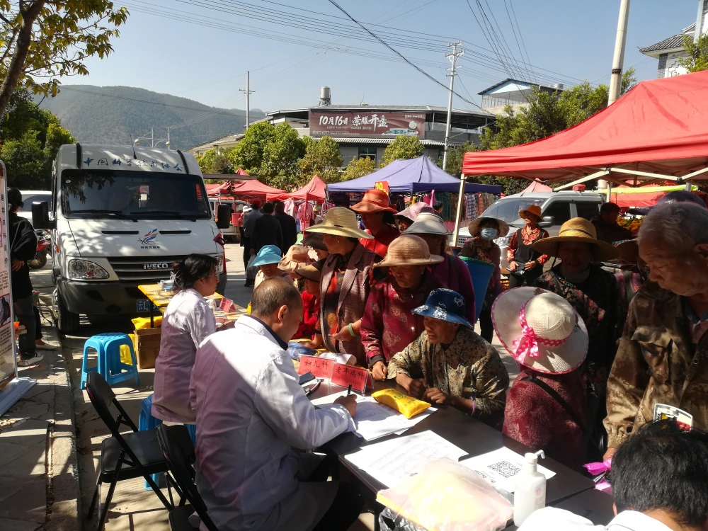 云南省永平县科协到杉阳镇开展科技志愿服务活动