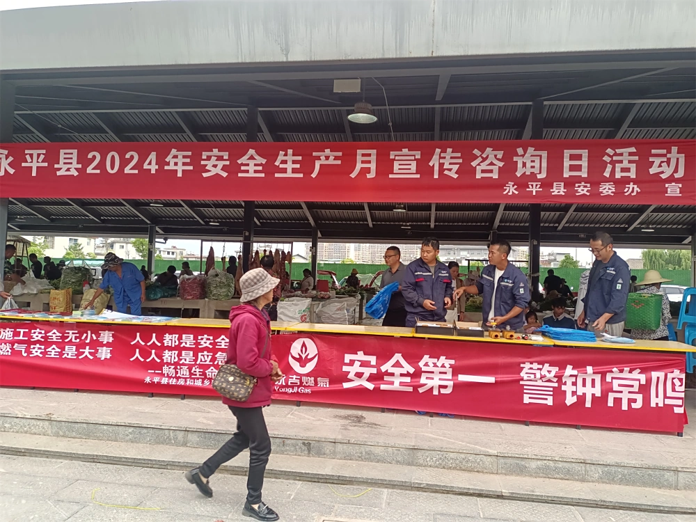 云南永平县科协开展全国安全宣传咨询日科普宣传活动