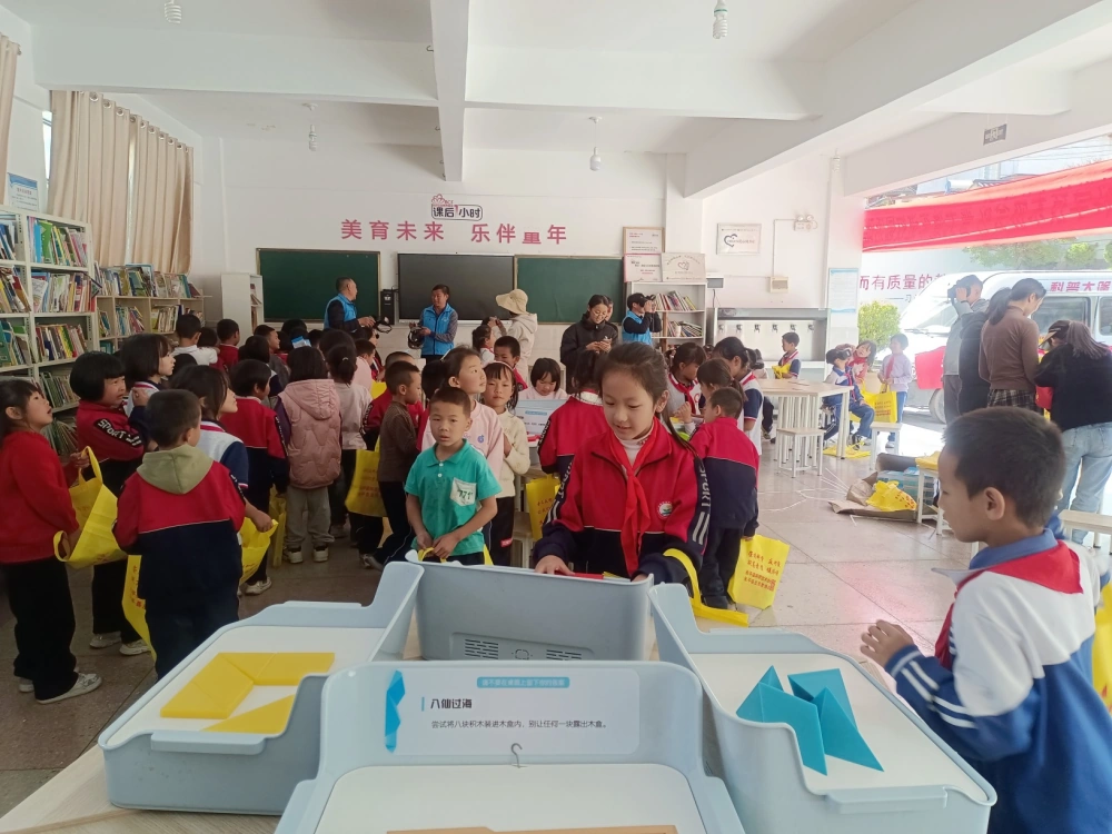 云南永平县厂街乡中心完小科普宣传服务活动