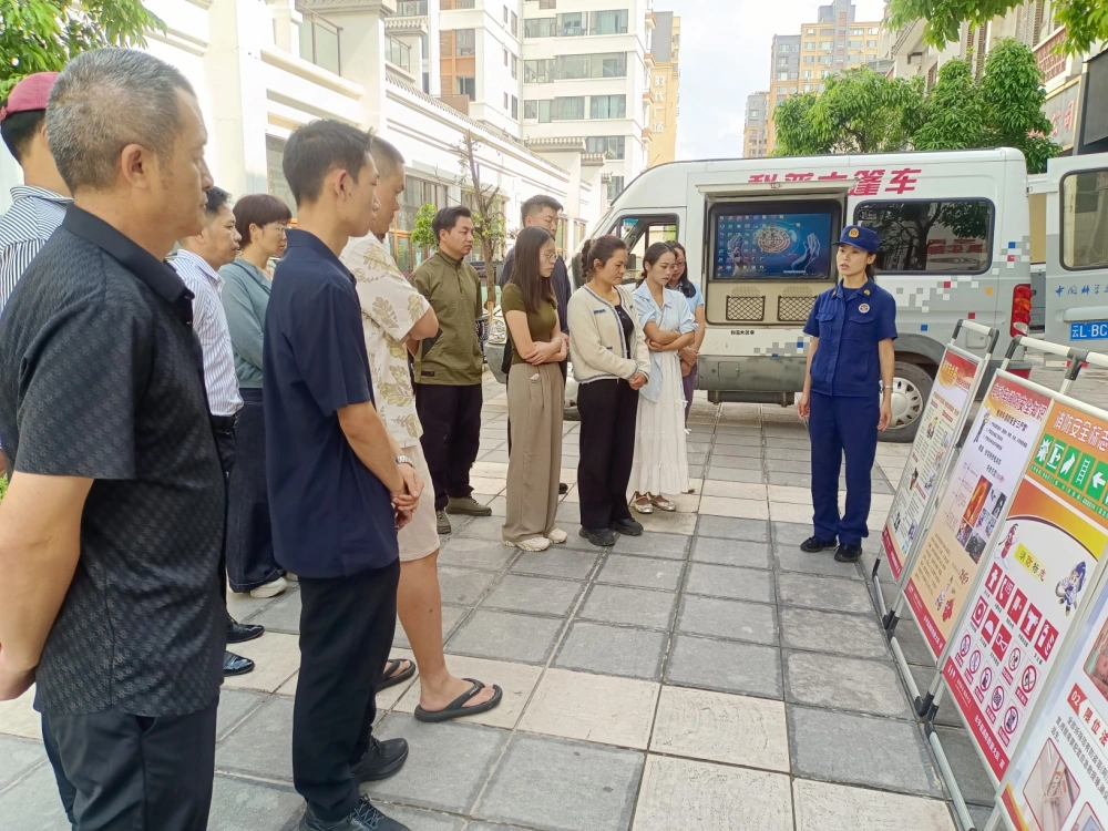 云南永平县科协到博南镇开展暑期&ldquo;校外培训机构&rdquo;消防安全培训演练科普+消防志愿服务活动