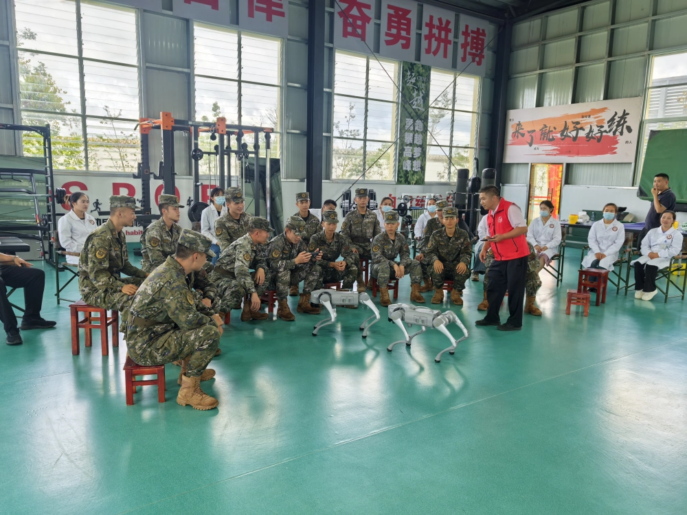 四足机器狗演示